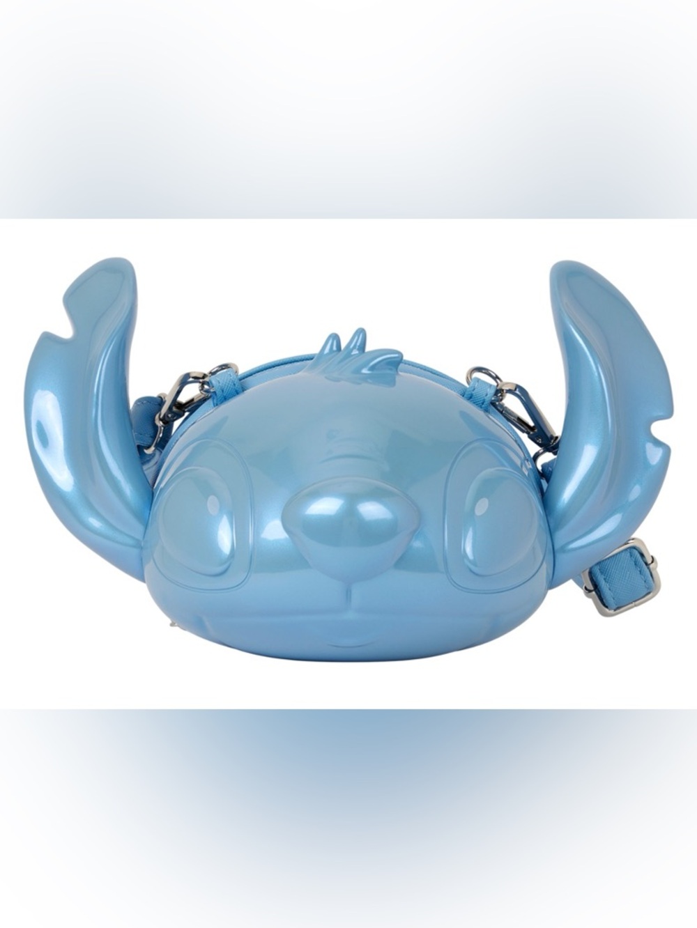 NWT Loungefly Disney SDCC Limited Edition Stitch Molded Figural Crossbody Bag